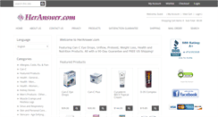 Desktop Screenshot of heranswer.com